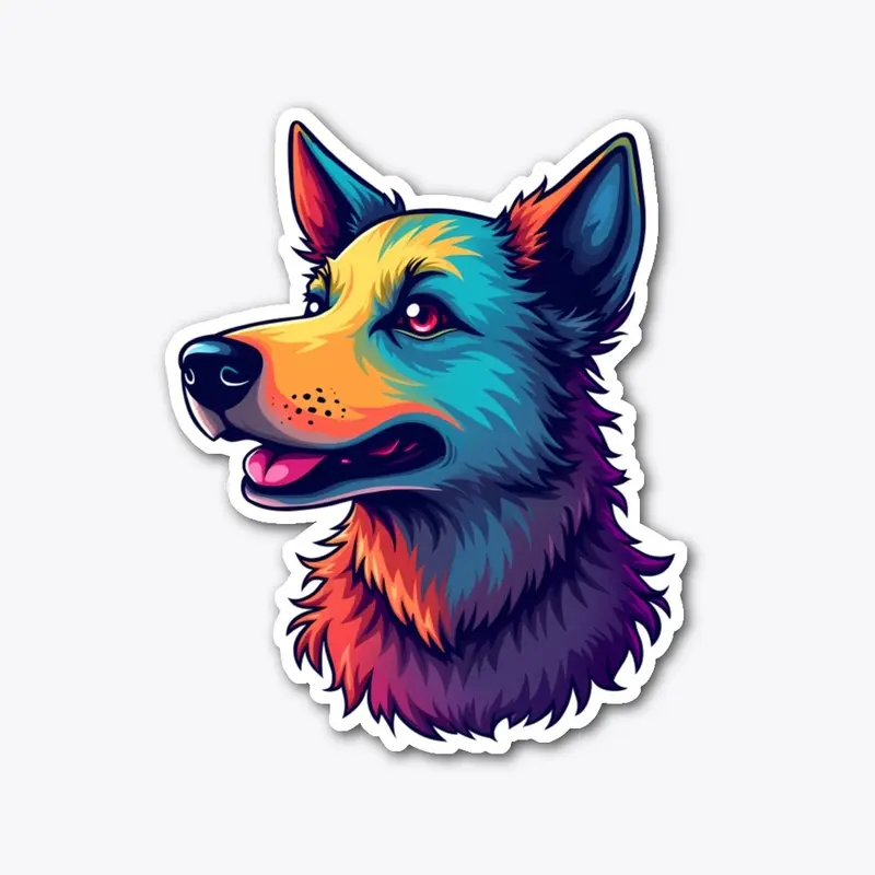 Cute Dog Sticker