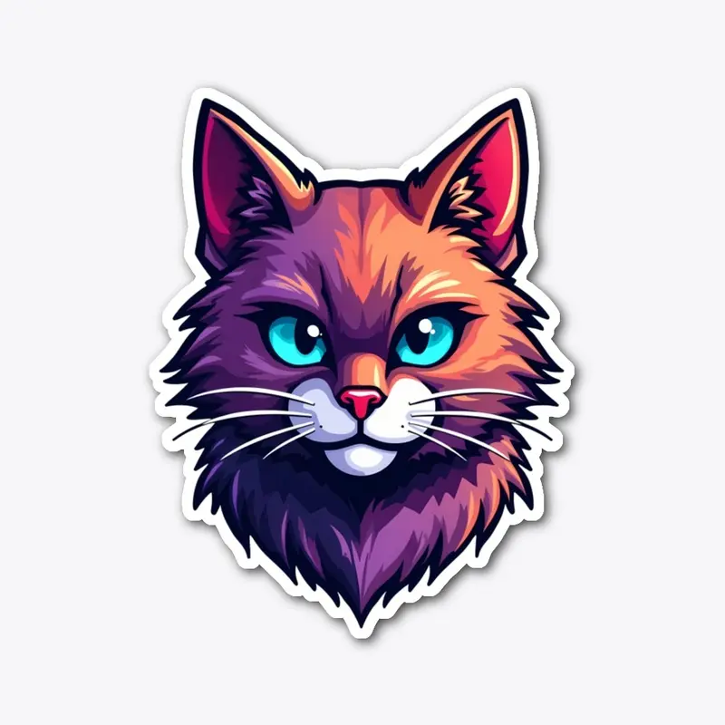 Feral Cat Sticker