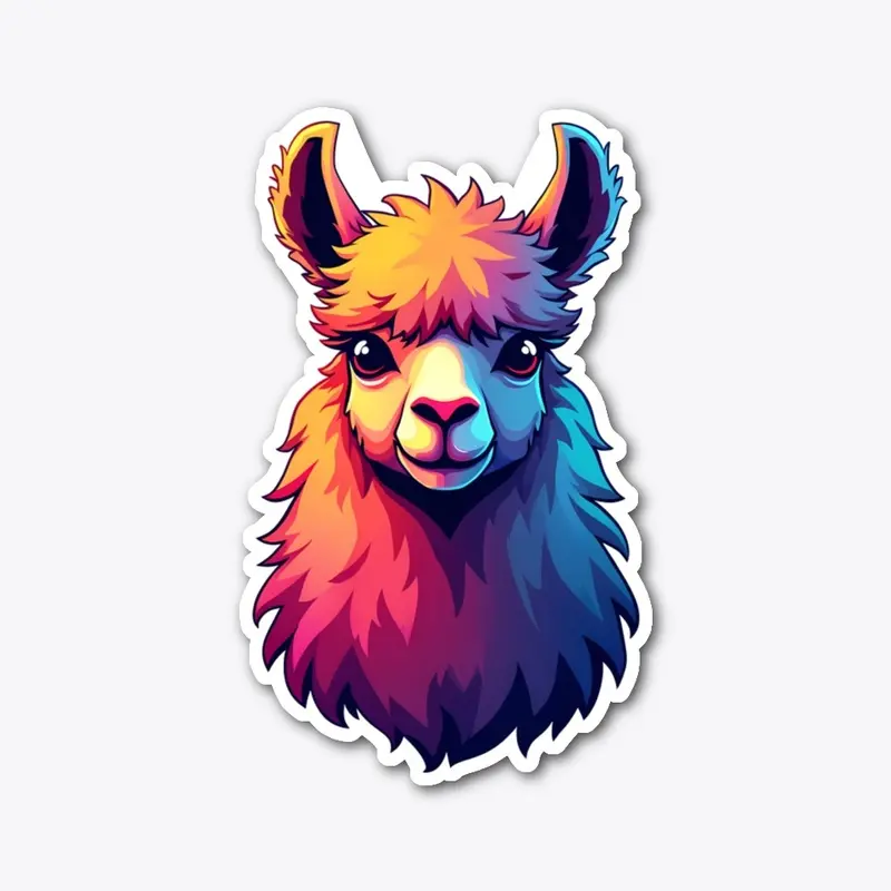 Alpaca Sticker